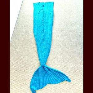 Mermaid Tail Blanket for those chilly